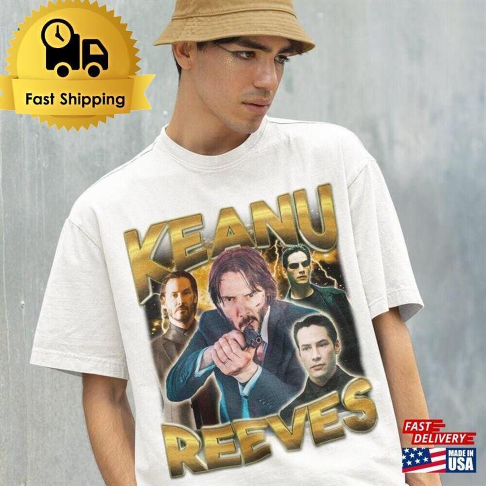Retro Keanu Reeves Shirt T-Shirt Classic